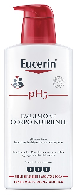 Eucerin - Emulsione Corpo Nutriente per Pelle Sensibile - 400 ml