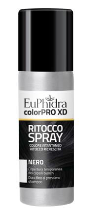 Euphidra ColorPro Spray Ricrescita Capelli Nero 75 ml