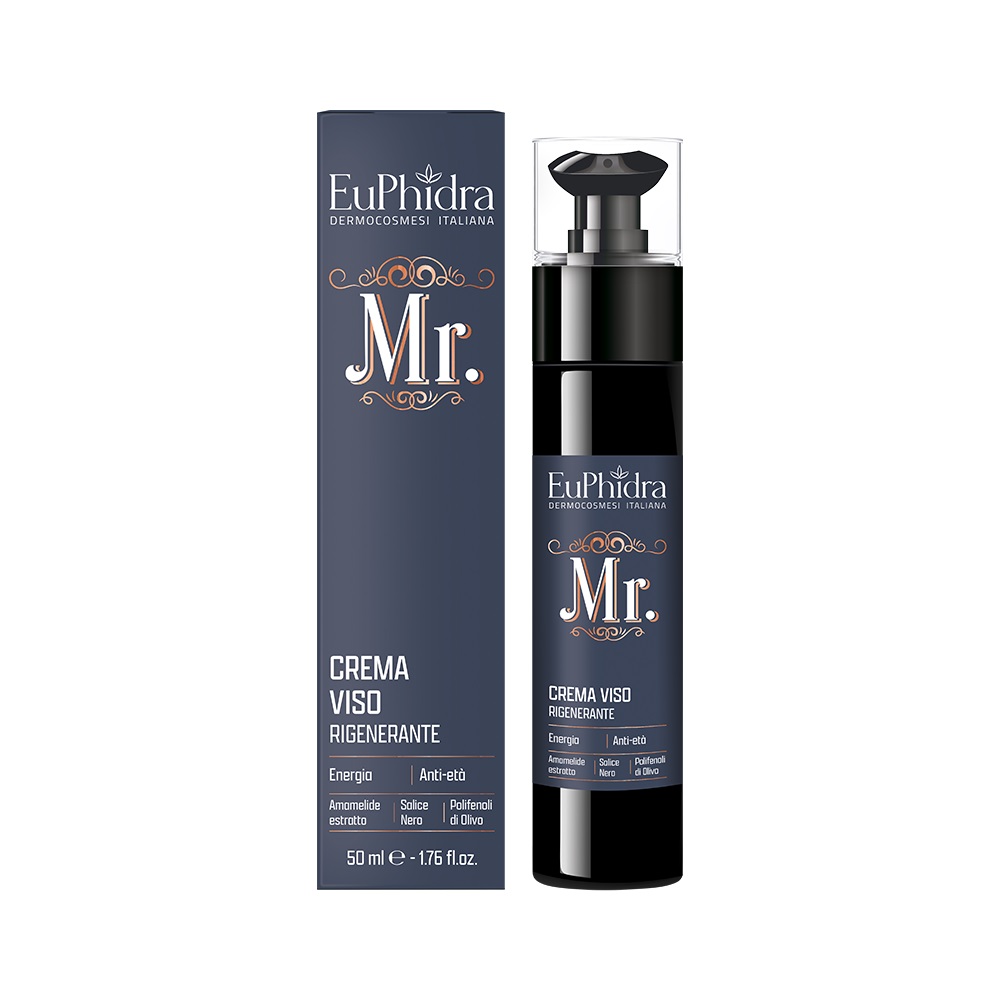 Euphidra Mr Crema Viso Uomo Rigenerante 50 ml