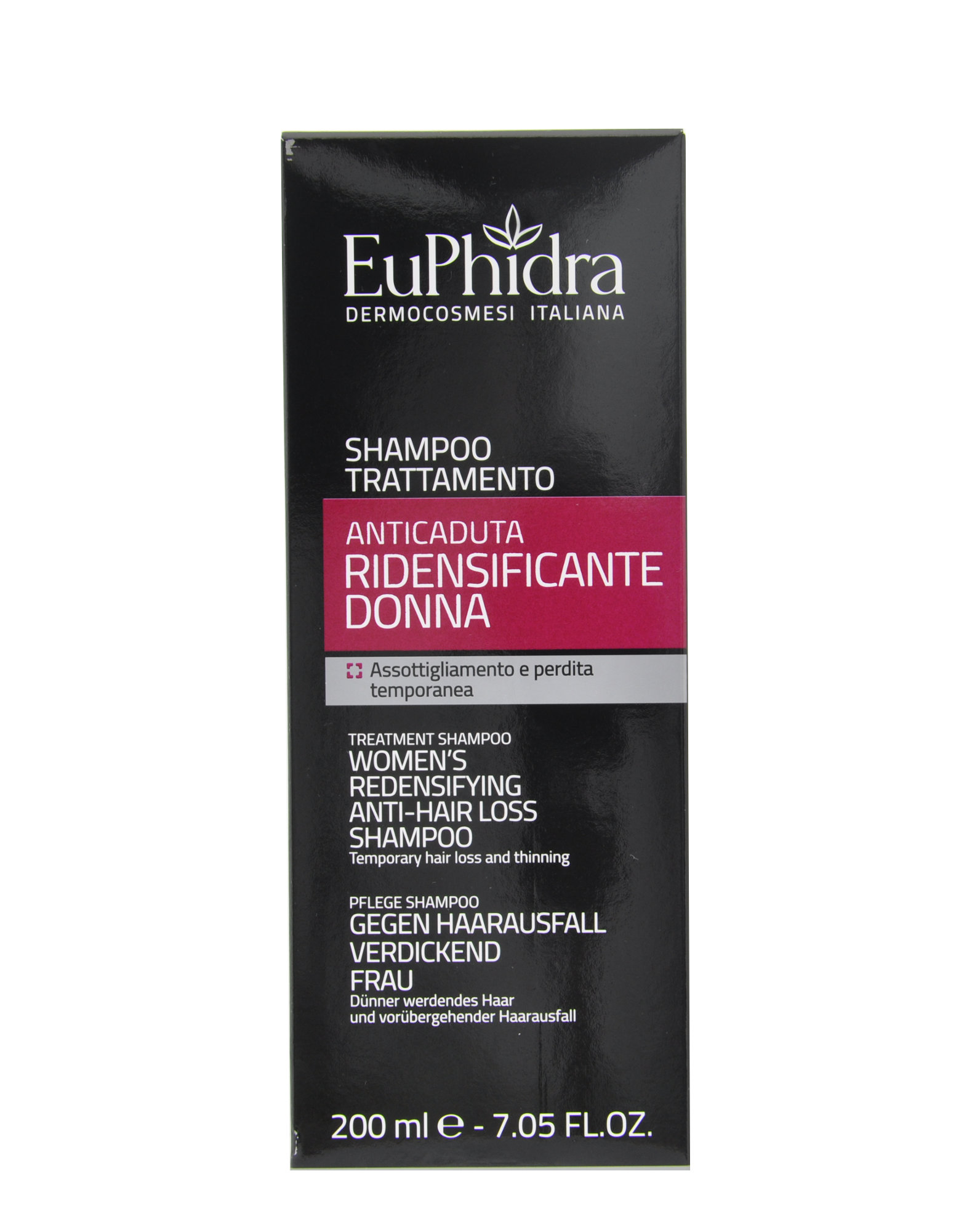 Euphidra Shampoo Anticaduta Ridensificante Donna 200 ml