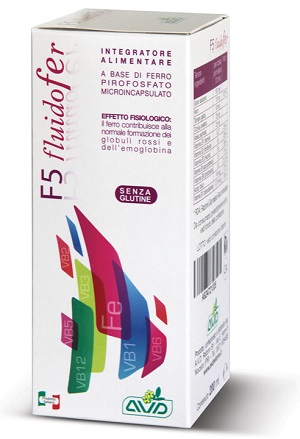 F5 Fluidofer - Integratore di Ferro Liquido - 200 ml