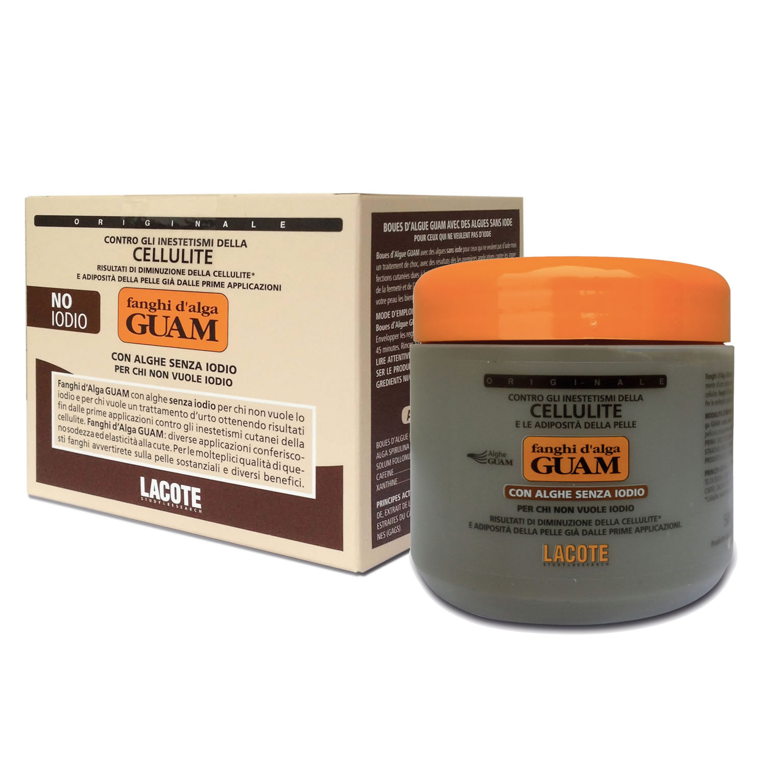 GUAM FANGHI D'ALGA NO IODIO 500 G