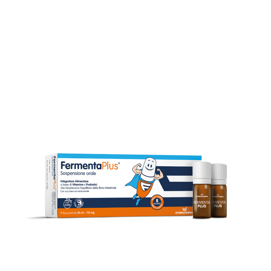 FERMENTA PLUS FERMENTI LATTICI 7 FLACONCINI DA 10 ML