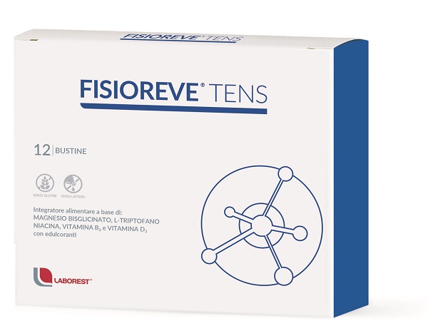 Fisioreve Tens - Integratore per la Funzione Muscolare e Sistema Nervoso - 12 Bustine