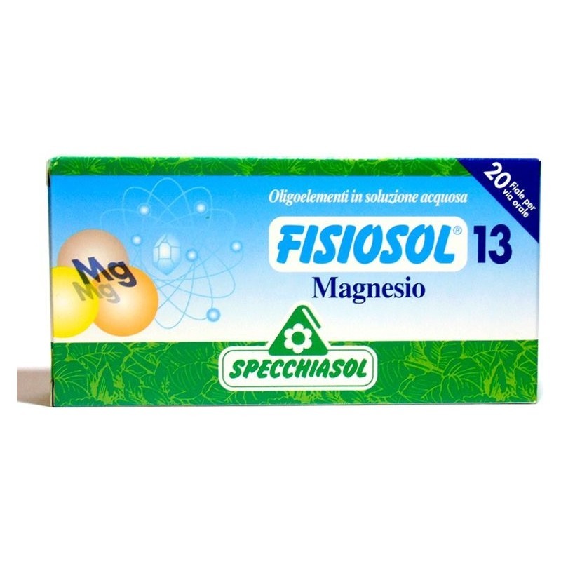Fisiosol 13 - Integratore di Magnesio - 20 Fiale x 2 ml