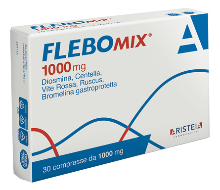 Flebomix 1000 mg - Integratore per la Funzionalità del Microcircolo - 30 Compresse