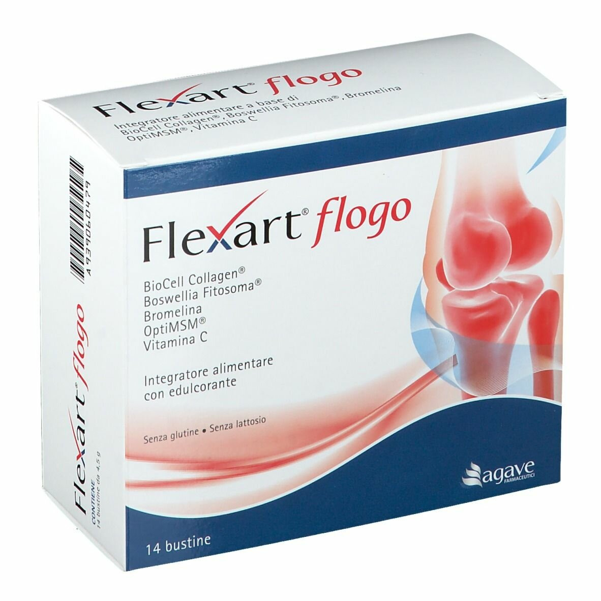 Flexart Flogo - Integratore per Articolazioni e Cartilagini - 14 Bustine