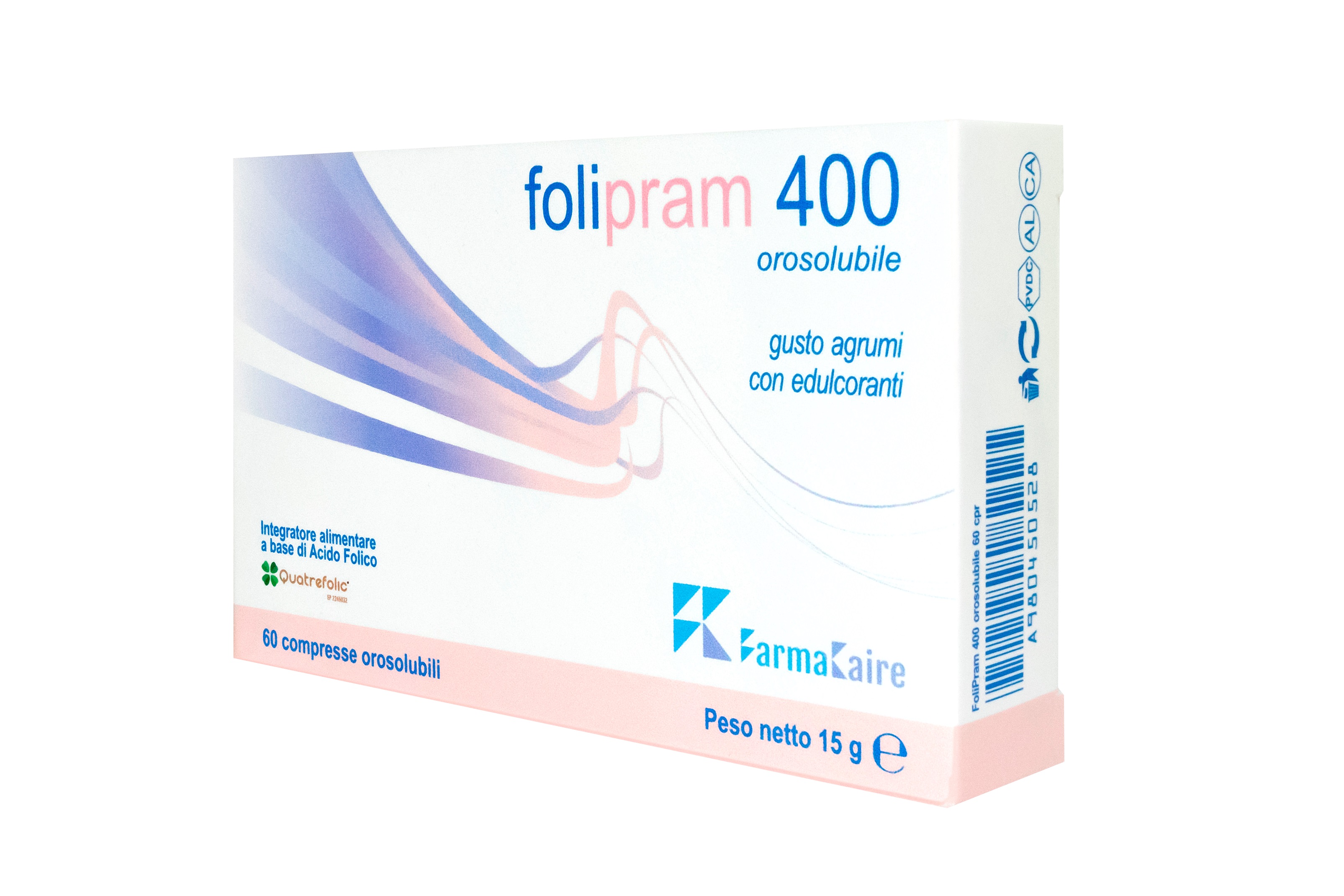 Folipram 400 Integratore di Acido Folico 60 Compresse