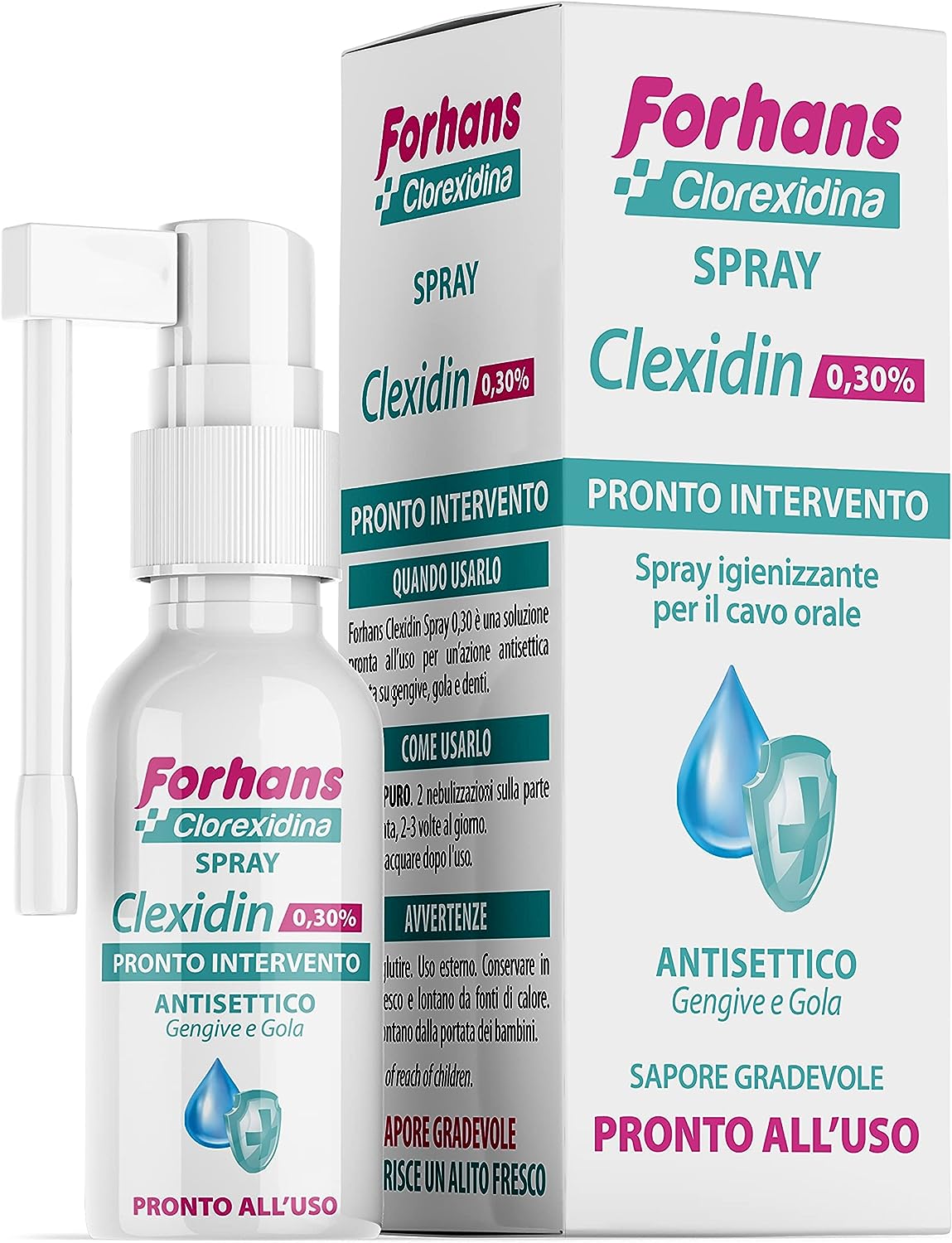 Forhans Clexidin Spray Orale con Clorexidina 50 ml