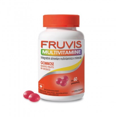 Fruvis - Integratore Multivitaminico - 60 Gelatine