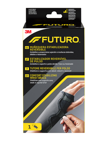 Futuro Sport Tutore Polso Reversibile Colore Nero