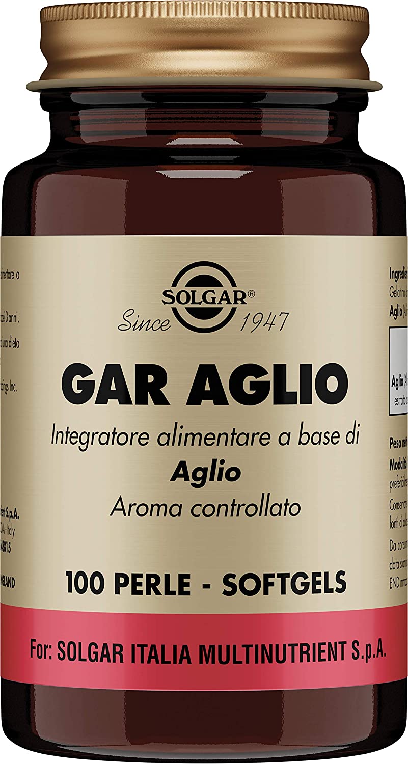 Solgar Gar Aglio Integratore - 100 Perle