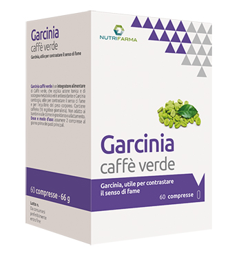 Garcinia Caffè Verde Integratore Controllo della Fame 60 Compresse