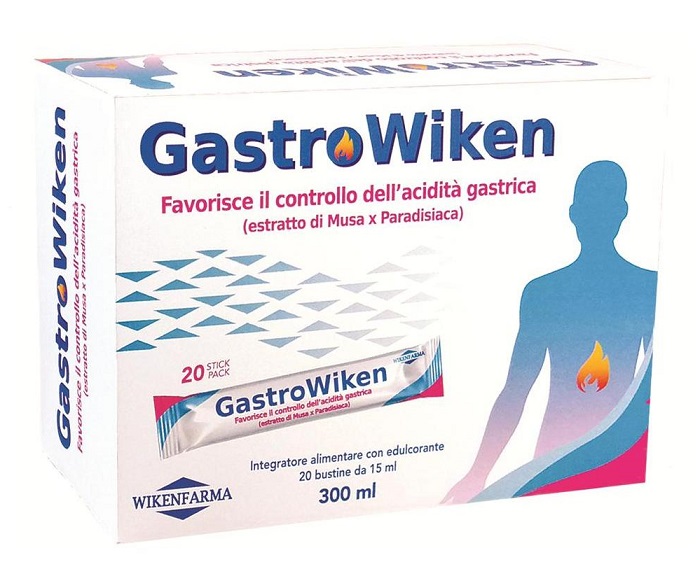 Gastrowiken Integratore Controllo Acidità Gastrica 20 Buste
