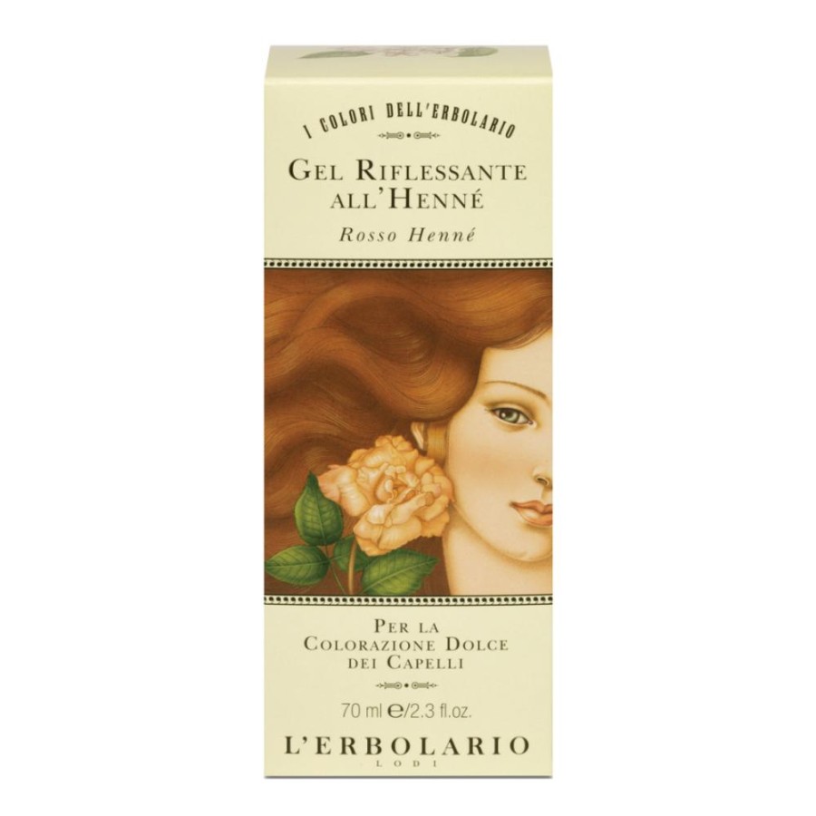 L'Erbolario Gel Riflessante all'Henne Colore Rosso 70 ml
