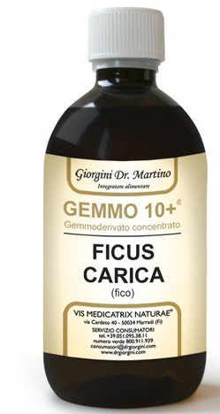 Gemmo 10+ Fico - Integratore Liquido Analcolico Digestivo - 500 ml