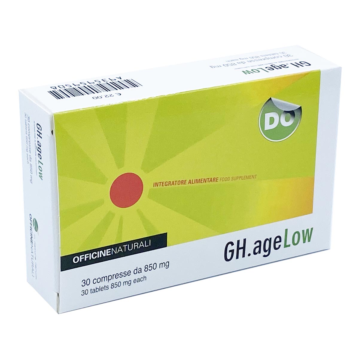 Gh Age Low Integratore Tonificante 30 Compresse
