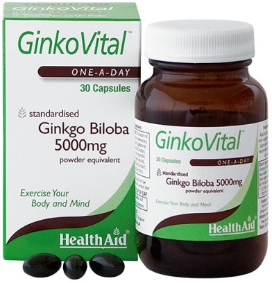 GinkoVital 5000 mg Integratore Sistema Circolatorio 30 Capsule