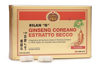 Ginseng Bilan G Estratto Secco - Integratore Tonico per Stanchezza Fisica e Mentale - 40 Capsule