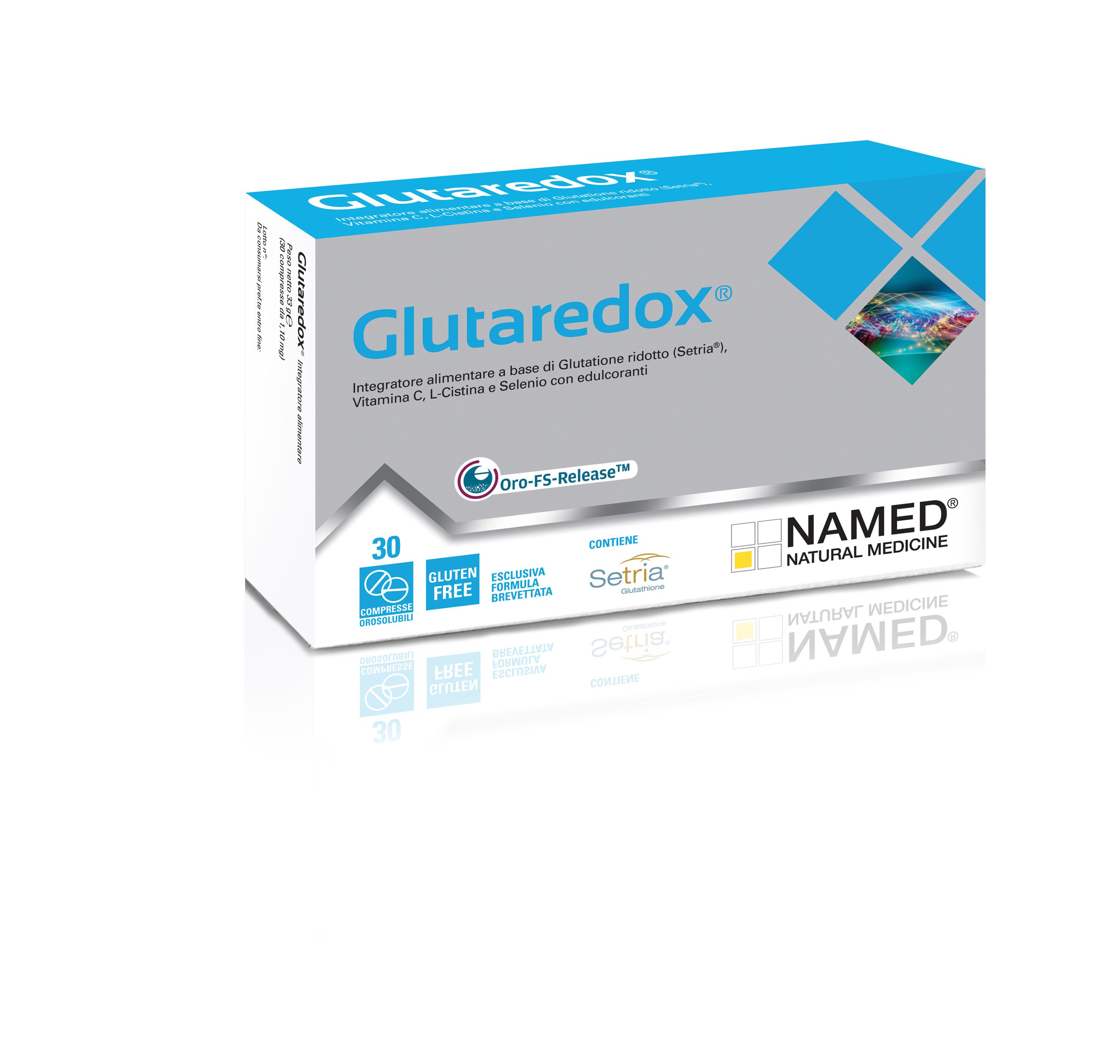 Named Glutaredox - Integratore a base di Glutatione - 30 Compresse