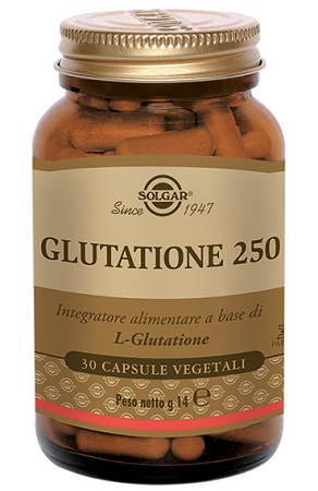 Solgar Glutatione 250 Integratore - 30 Capsule Vegetali