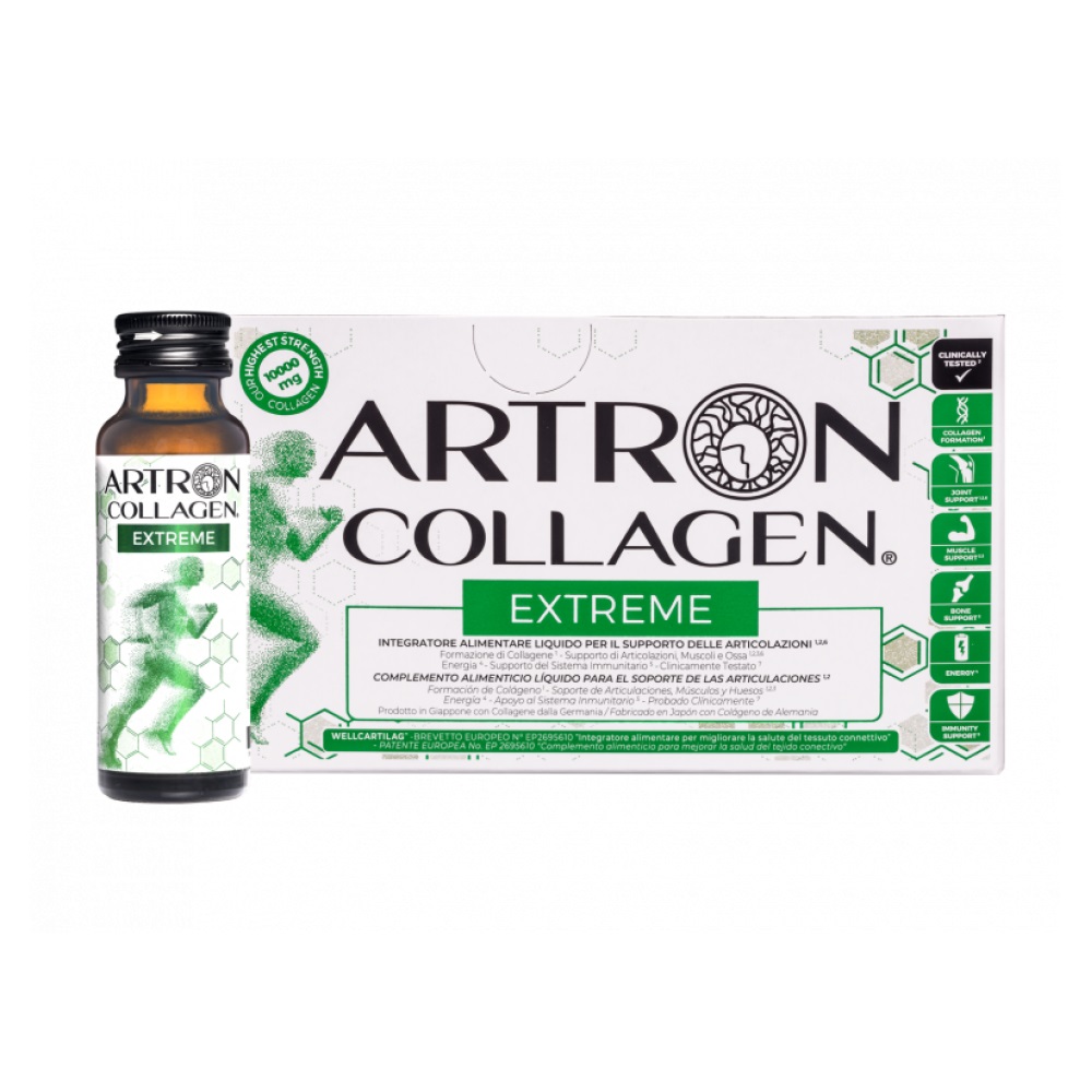 Gold Collagen Artron Extreme Integratore Benessere Articolare 10 Flaconcini