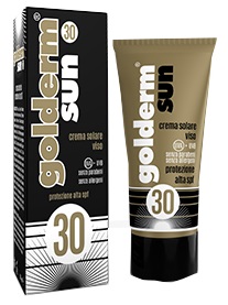 Golderm Sun SPF30 - Crema Solare Viso con Protezione Alta SPF 30 - 50 ml