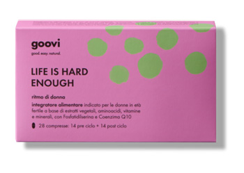 Goovi Life Is Hard Enough Integratore Donna 28 Compresse