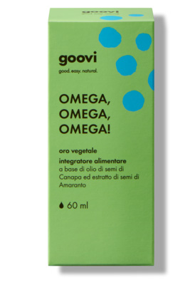 Goovi Omega Omega Omega Integratore Oro Vegetale 60 ml