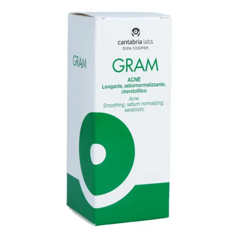 Gram Acne Crema Viso Levigante Sebonormalizzante 50 ml