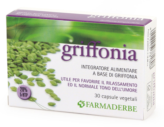Griffonia Integratore Tono dell'Umore 30 Capsule