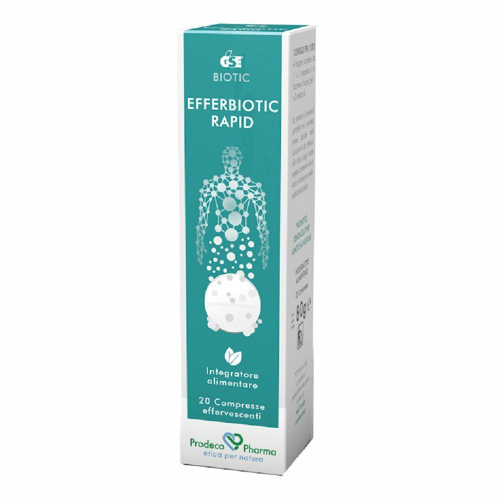 GSE Efferbiotic Rapid Integratore Supposto Influenzale 20 Compresse