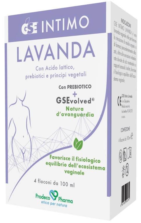 GSE Intimo Lavanda Vaginale 4 Flaconi