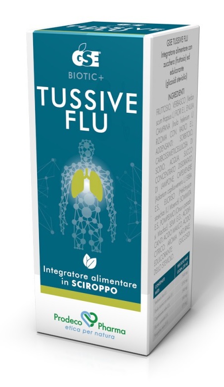 GSE Tussive Flu Sciroppo Lenitivo Gola 120 ml