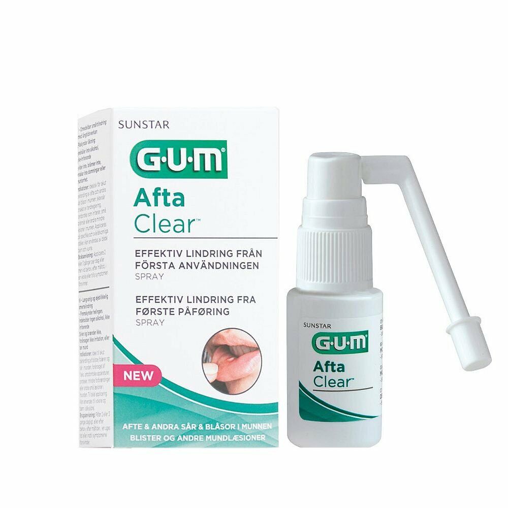 Gum Aftaclear Spray Sollievo Afte 15 ml