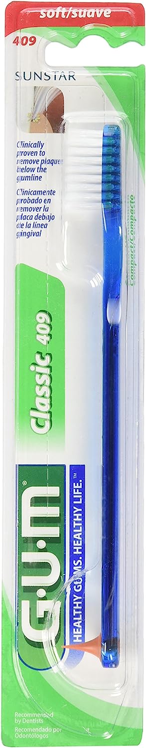Gum Classic 409 Spazzolino Morbido Compatto 1 Pezzo