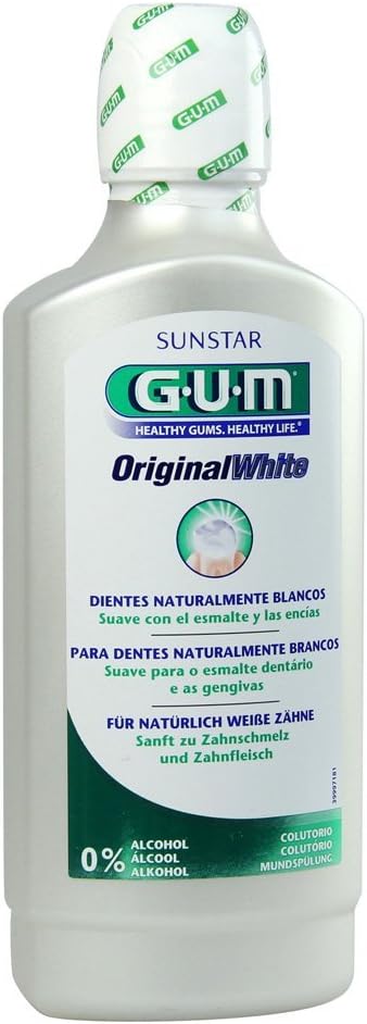 Gum Original White Collutorio Sbiancante 500 ml