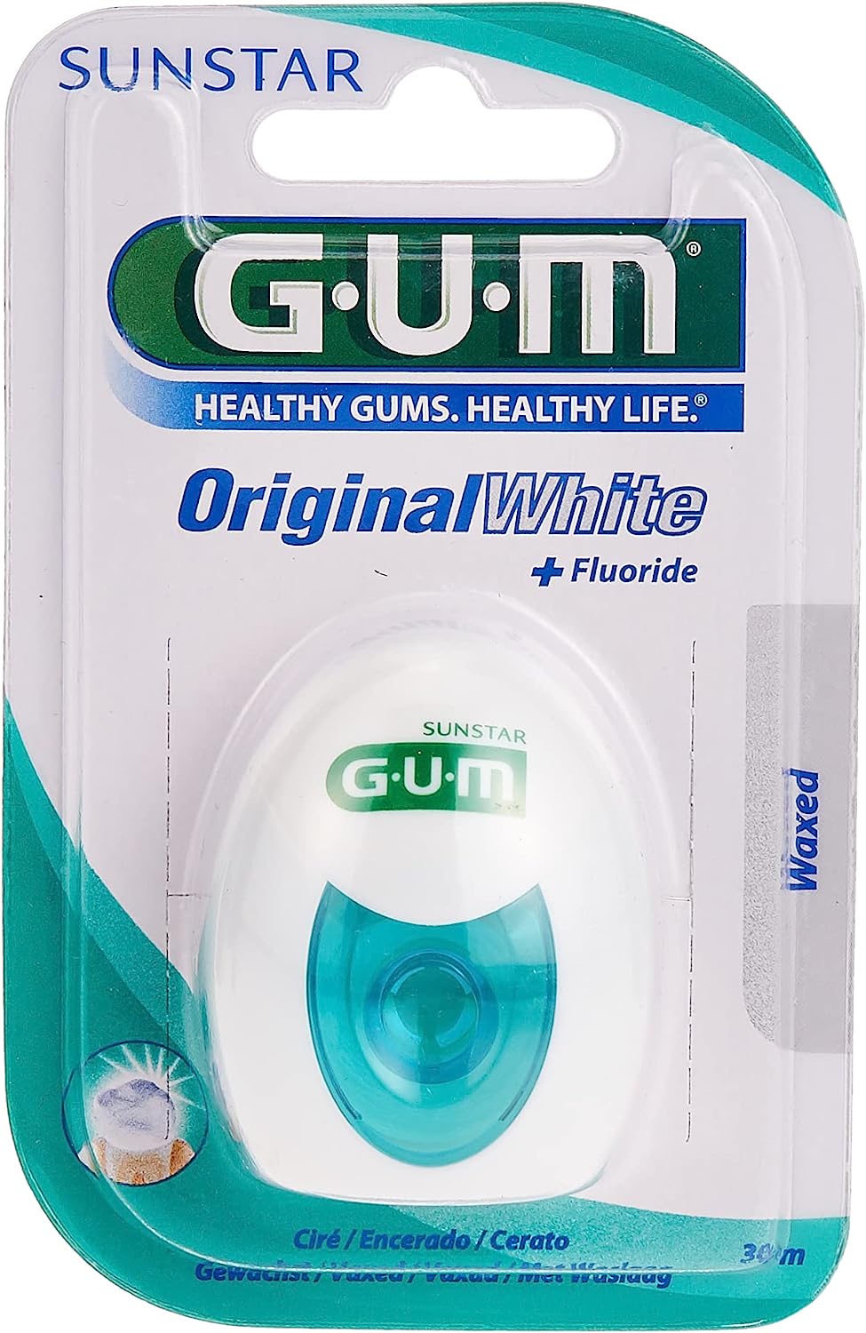 Gum Original White Filo Interdentale 30 Metri