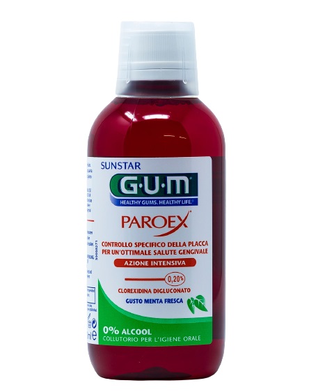 Gum Paroex Collutorio Azione Intensiva con Clorexidina 0.20% 300 ml