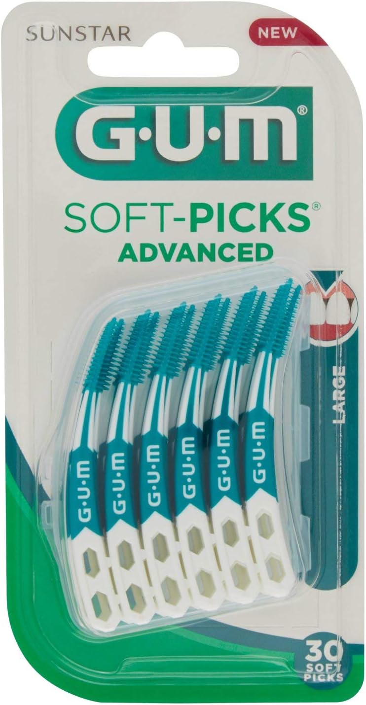 Gum SoftPicks Advance Scovolino in Gomma Large 30 Pezzi