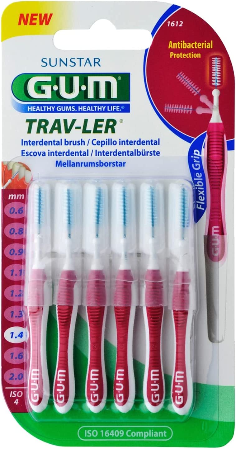 Gum TravLer Scovolino 1.4 - 6 Pezzi