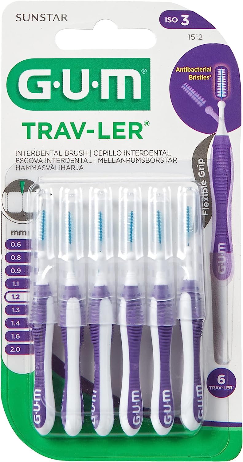 Gum TravLer Scovolino 1.2 mm - 6 Pezzi