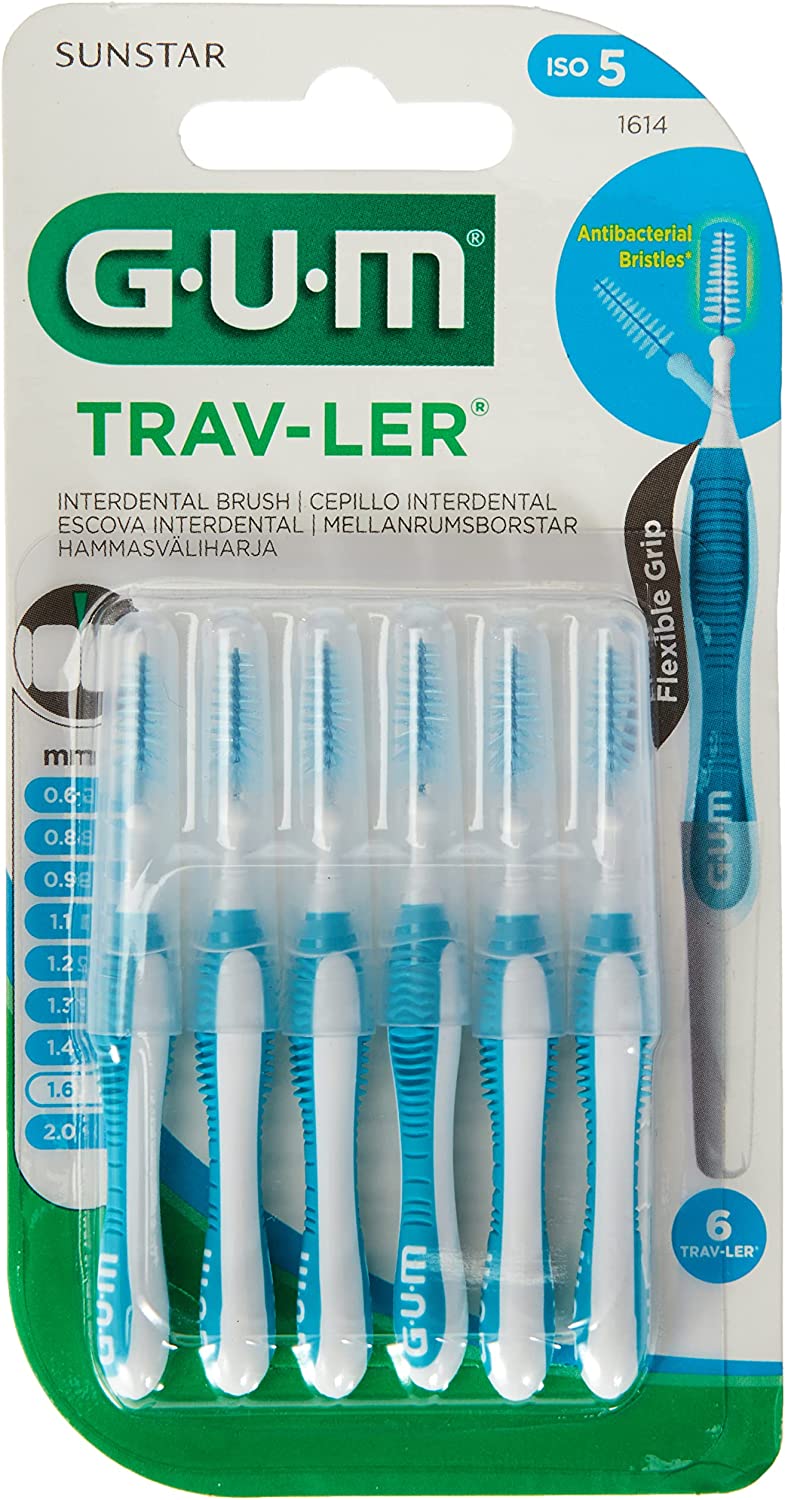 Gum TravLer Scovolino 1.6 mm - 6 Pezzi