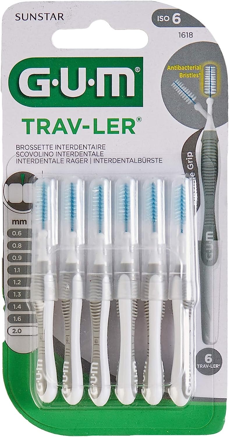 Gum TravLer Scovolino 2.0 mm - 6 Pezzi