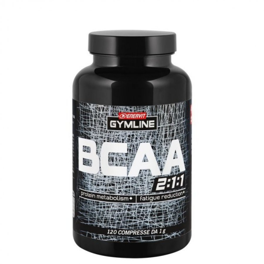 Enervit Gymline BCAA 2:1:1 - Integratore di Aminoacidi - 120 Compresse