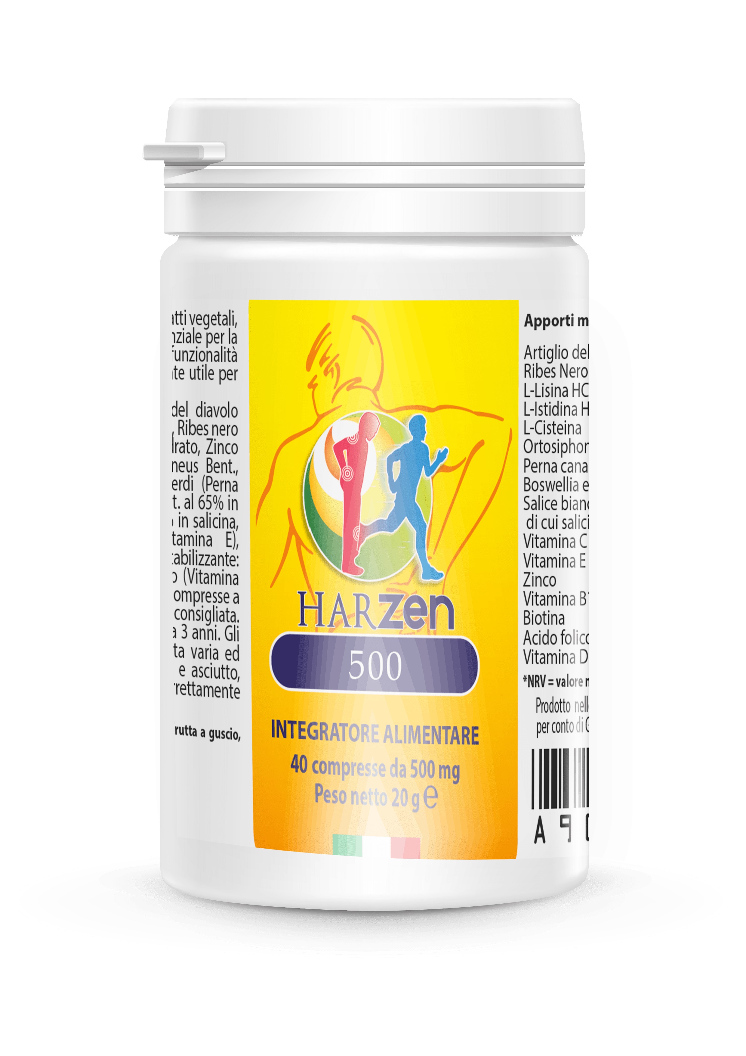 Harzen 500 Integratore Benessere Osteo-Articolare 40 Compresse