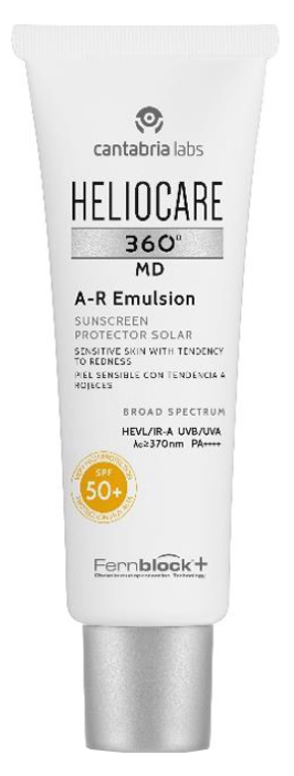Heliocare 360 MD A-R Emulsion SPF50+ Crema Solare per Rosacea 50 ml
