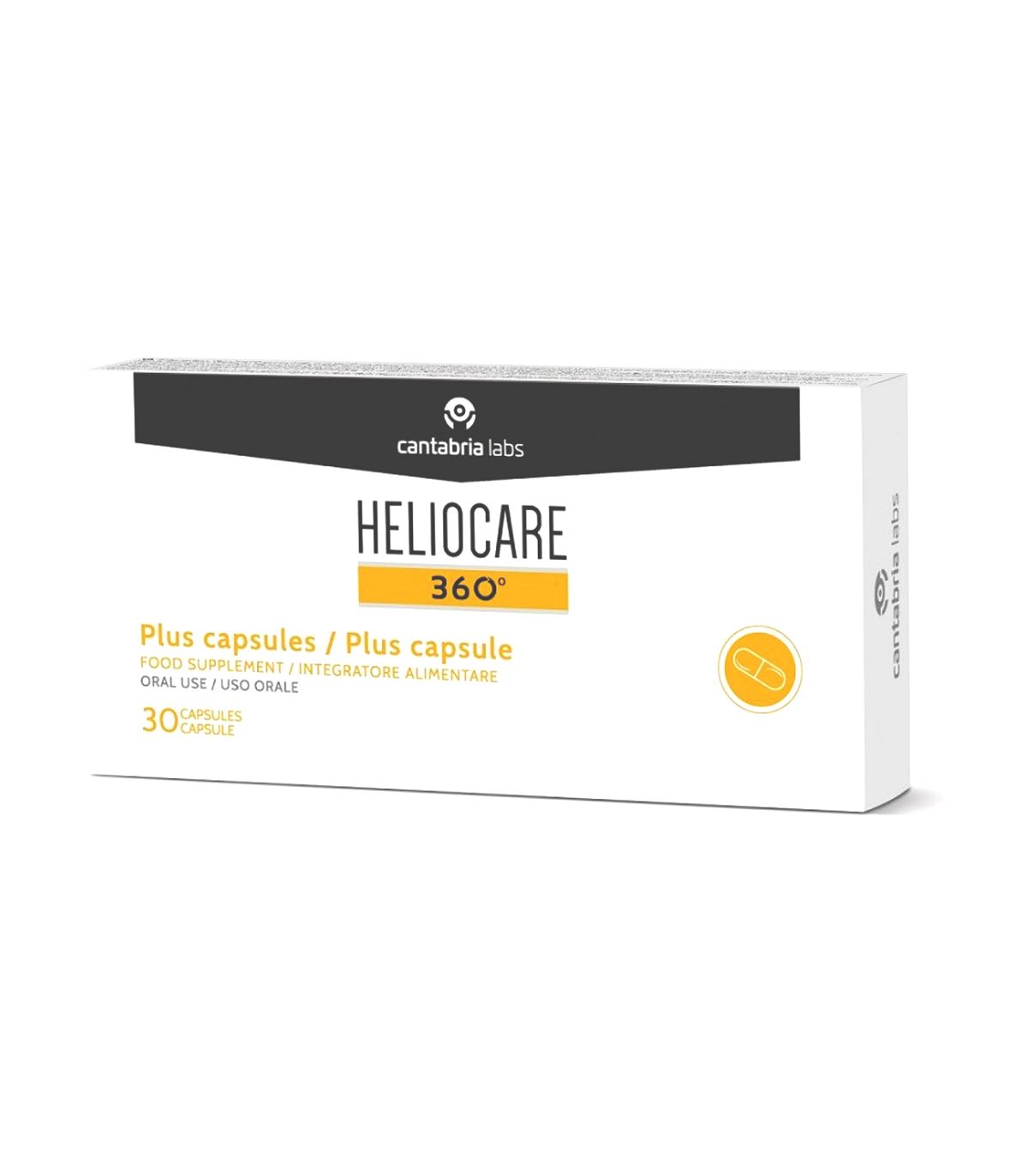 Heliocare 360 Plus D Integratore Antiossidante 30 Capsule Vegane