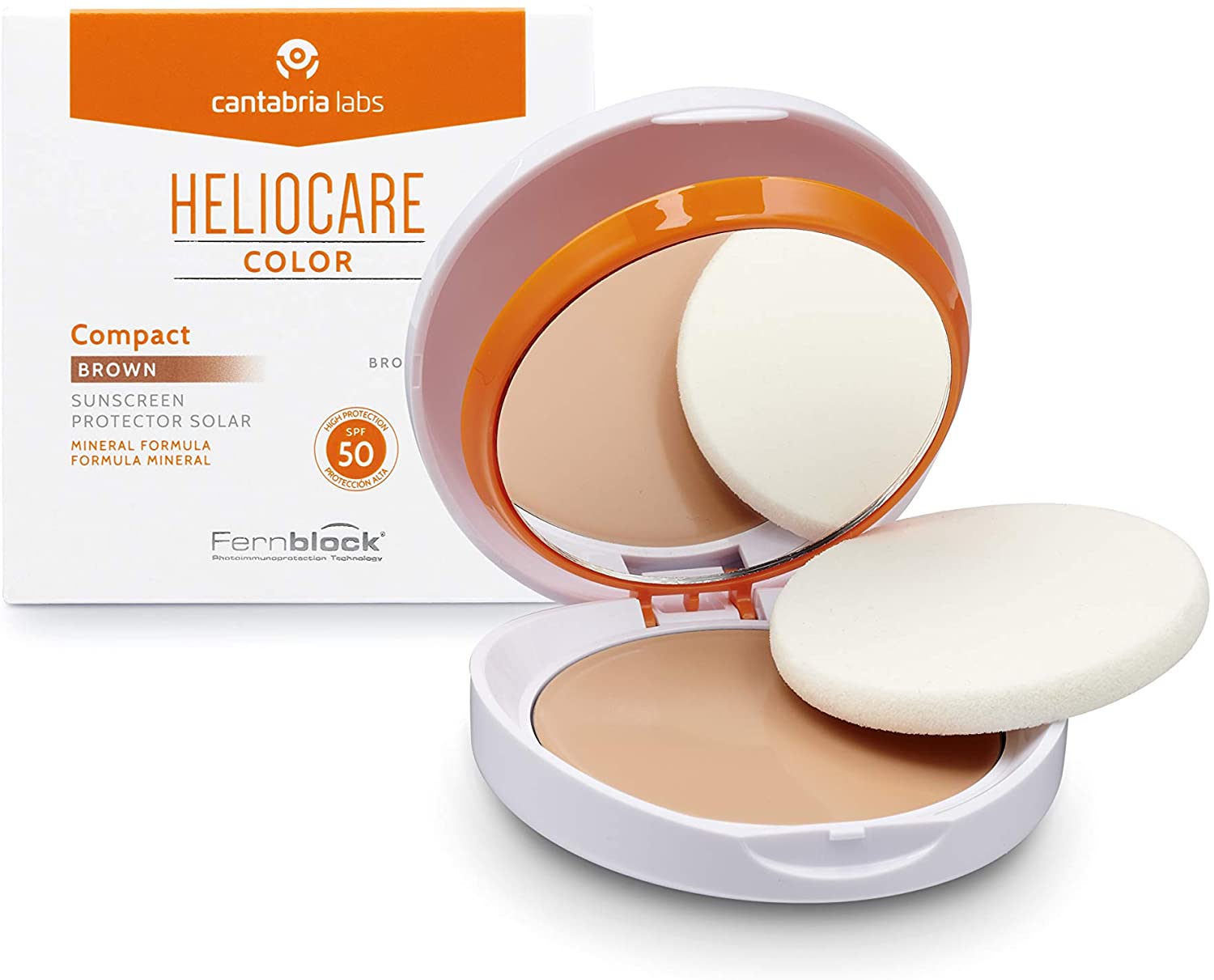 Heliocare Cipria Marrone Compatta Oil Free