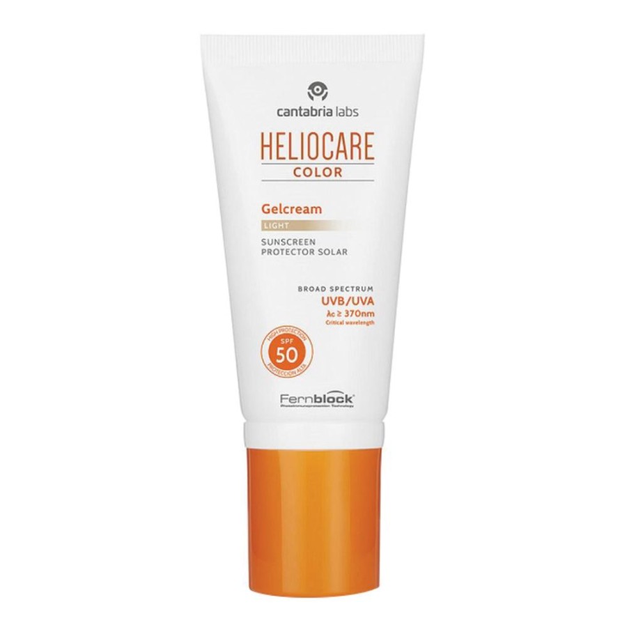 Heliocare Color Gelcream Fotoprotettore Viso Colore Light SPF 50 - 50 ml
